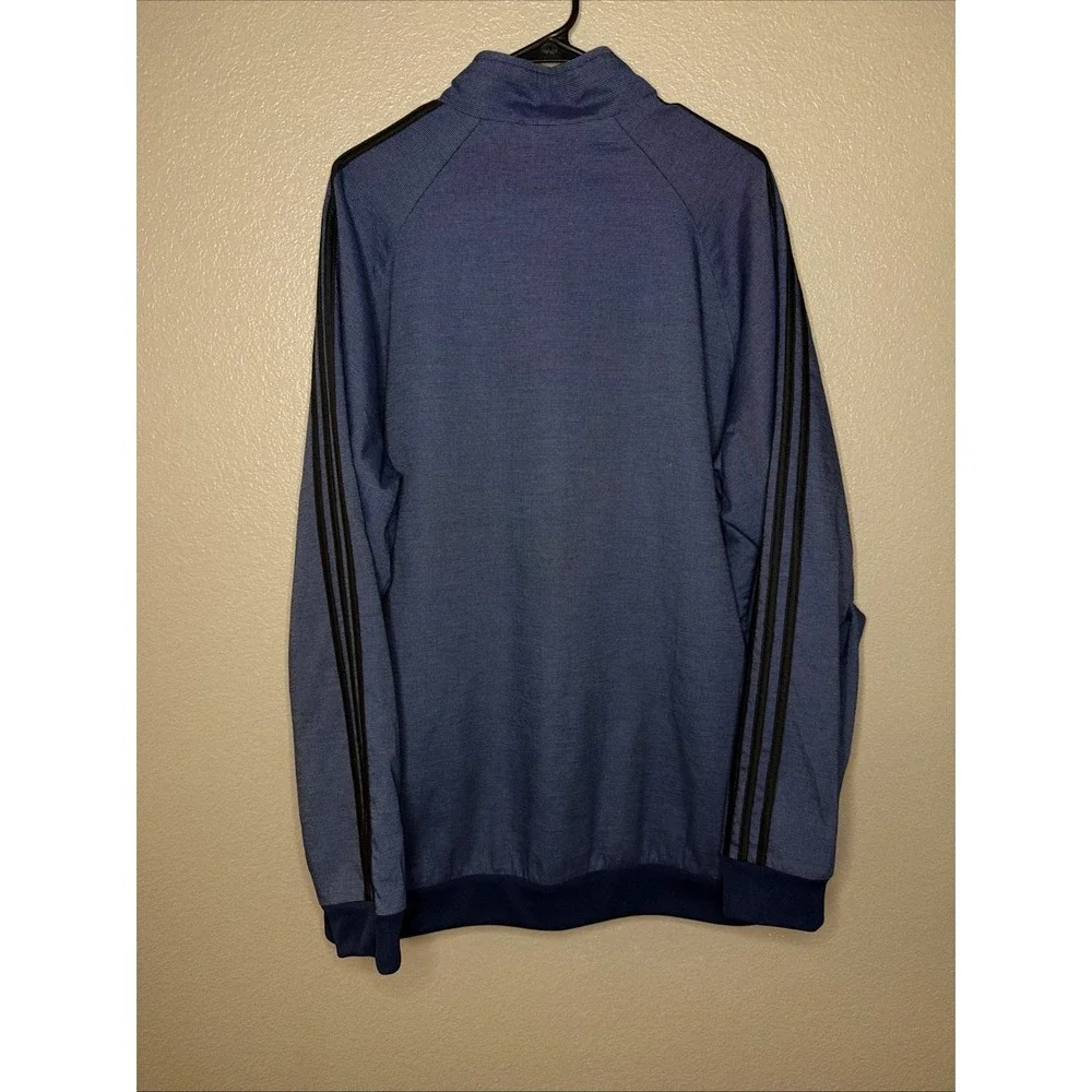 Adidas Blue Mens Sport  Double Lined Jacket 2XL  Really Nice